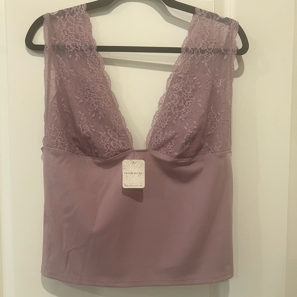 NWT Intimately by Free People LILAC Power Play Cami - XL - Picture 4 of 7